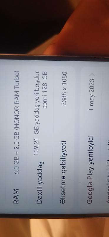 htc one 801e silver: Honor 8X, 128 GB, rəng - Gümüşü, Sensor, İki sim kartlı — 5
