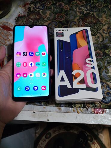 samsung galaxy a3 un qiymeti: Samsung Galaxy A20s, 32 GB, rəng - Göy, Barmaq izi