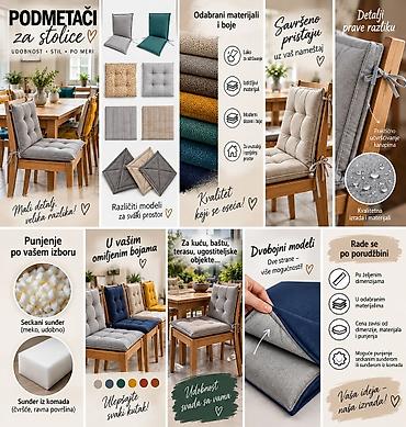 komoda za presvlacenje bebe: Podmetači za stolice – udobnost, stil i izrada po meri - Izrada po — 3