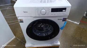 Стиральные машины: Стиральная машина Midea, Новый, Автомат, До 6 кг, Компактная — 13