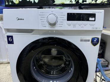 Стиральные машины: Стиральная машина Midea, Новый, Автомат, До 6 кг, Узкая — 7