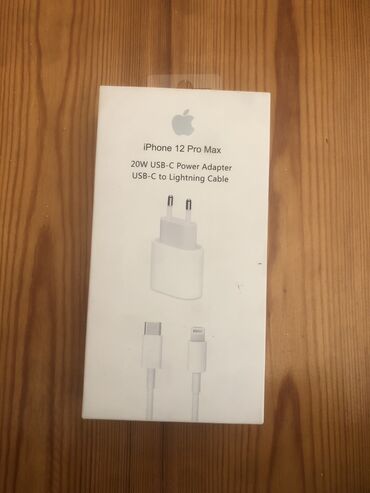 28 may telefon aksesuarlari: Adapter Apple, 20 Vt, Yeni