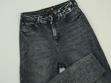 bluzki jeansowa z falbankami: Jeansy, M, stan - Dobry