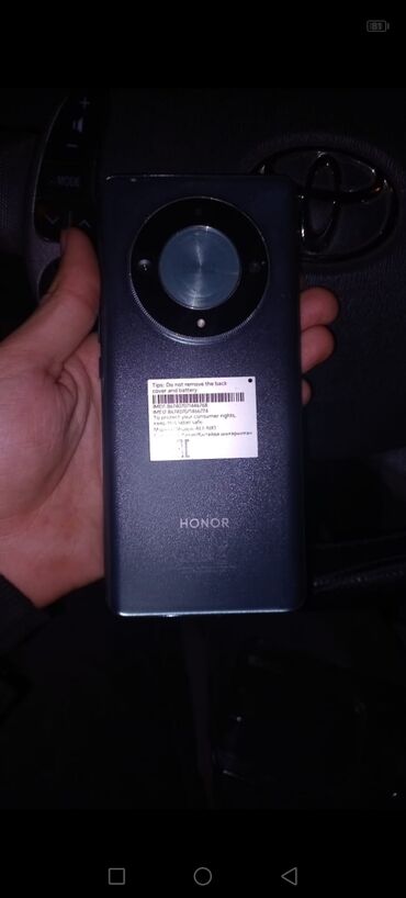 telefon alışı: Honor X9b, 256 GB, rəng - Göy, İki sim kartlı, Sənədlərlə