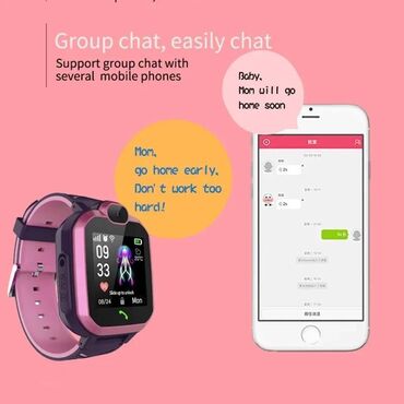 Ručni satovi: Novo- Vodootporni Deciji Smart Watch R7 - Mobilni Telefon LBS lokator — 6