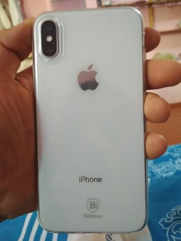 IPhone X, 64 GB, Ağ, Face ID