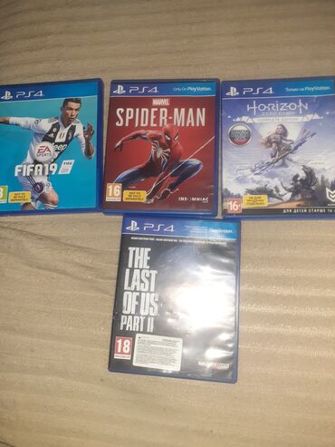 baku electronics playstation: Ps 4 oyunları barter var