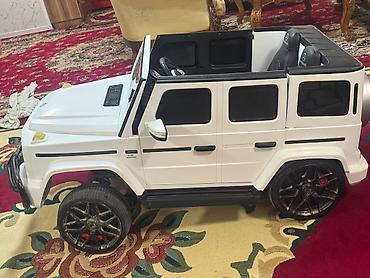 qiz ucun masinlar: Uşaq üçün elektrikli minik avtomobili – Mercedes-Benz G-Class — 3