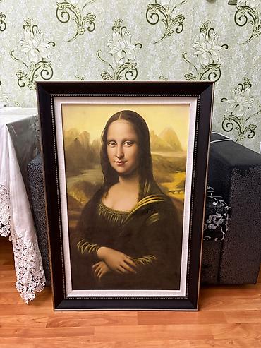 Искусство и коллекционирование: Mona Lisa resmi. Cox canlıdır şekilden gorunduyu kimi. Real alicilar — 5