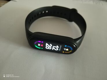 xiaomi mi band ремешок: Смарт браслеты, Xiaomi, Уведомления, цвет - Черный