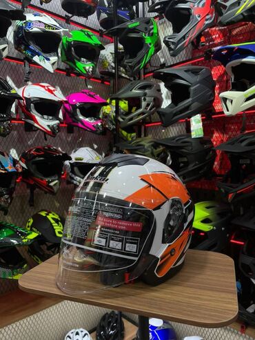 шлем для мотоцикла бишкек цена: Шлем мото/для мотоциклов (без челюсти) Шлема JIEKAI -; это шлема