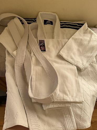 Kişi geyimləri: Adidas judo/ciyu-citsu kimonomu və kəmər dəsti - Brend: Adidas - — 1
