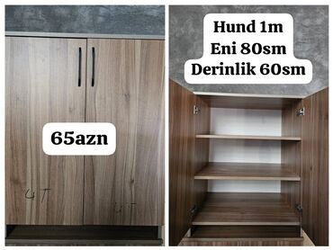 Çarpayılar: İşlənmiş, Açılan, 2 qapılı Düz dolab, Dolab-asılqan