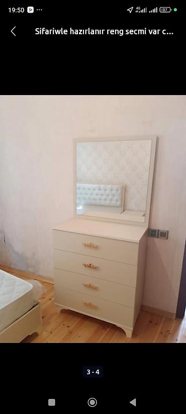 güzgü ev: Laminatdan yığılmış kamod - Material: yüksək keyfiyyətli laminat - — 3