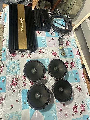 monobloklar: Avtomobil audio sistemi – tam komplekt Tərkib: - Qreiss (Greiss) — 1