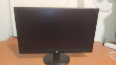 hp azerbaijan: HP V201a 20" LED monitor + EV tavan/divar tipli akustik kolonka dəsti — 1