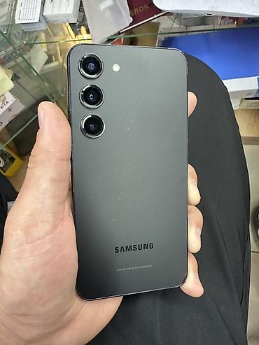 apple iphone 14 pro: Samsung Galaxy S23, Б/у, 256 ГБ, цвет - Черный, 2 SIM — 1