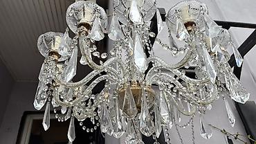 cıraq: Çılçıraq, 10 və daha çox lampa, Xrustal — 4