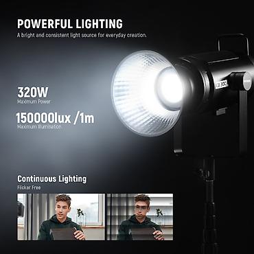 Фото и видеокамеры: NEEWER CB300B 320W Bi-Color LED Video Light — 2