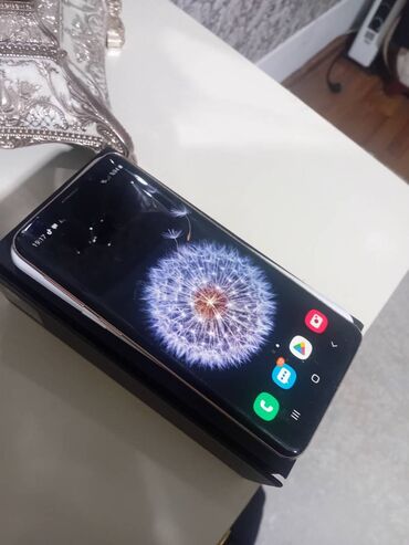 ikinci el s23 ultra: Samsung Galaxy S9, 64 GB, rəng - Qızılı, Barmaq izi, İki sim kartlı, Face ID