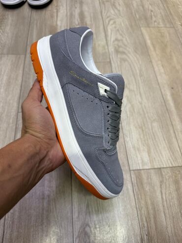 зимные кроссовки: Кроссовки Santoni - Модель: низкие кеды на шнуровке с фирменной