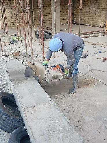 Beton işləri: Beton kəsimi xidməti - Dəqiq və düz kəsiklər üçün benzinli yüksək — 2