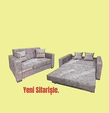 divan krislo: Divan-kravat, Qonaq otağı üçün, Parça, Bazalı, Transformer, Amerikanka — 1