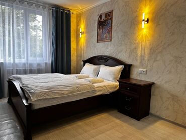 Посуточная аренда квартир: 1 комната, Постельное белье — 9