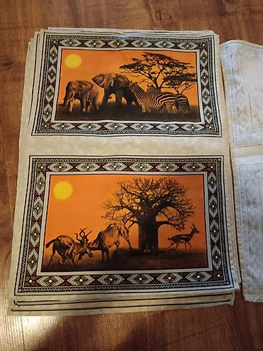 box: Pamučne krpe – afrički safari motivi


- Materijal: 100% pamuk — 1