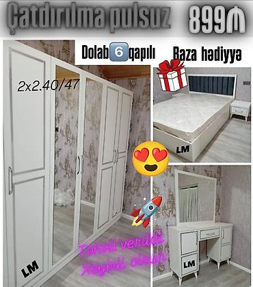 qoşa taxt: Divan, Yeni, Açılmayan, Vеlur parça, Şəhərdaxili pulsuz çatdırılma — 2