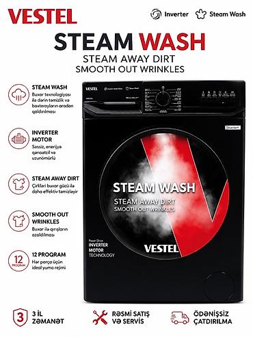 note 9: Vestel Steam Wash paltaryuyan - Buxar texnologiyası: dərin təmizlik — 1