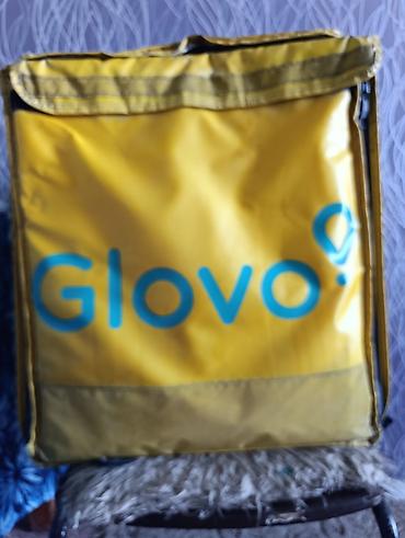 мешки карго: Термосумка курьерская Glovo - Вместительная изотермическая сумка для — 1