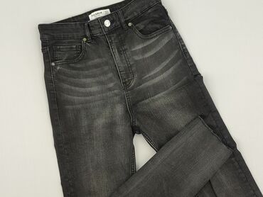 spodnie plus size wysoki stan: PULL&BEAR, Jeansy damskie, rozmiar XS