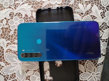 samsung note 20 qiymeti: Xiaomi Redmi Note 8, 128 GB, rəng - Mavi, 
 Sensor, Barmaq izi, İki sim kartlı