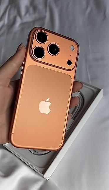 iphon 14 pro max: IPhone 17 Pro, 256 GB, Narıncı, Barmaq izi, Face ID — 3