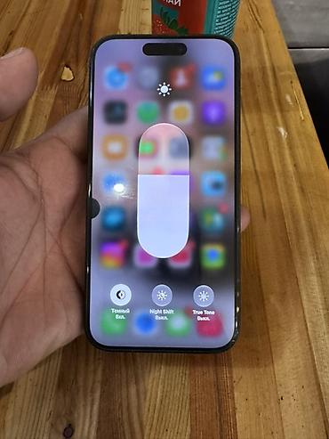 iphone 70: IPhone 15 Pro, Б/у, 256 ГБ, Black Titanium, 81 % — 4