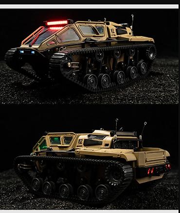 дроны продажа: Радиоуправляемый танк-амфибия JJRC Ripsaw EV3-F4 - Формат: гусеничная — 3