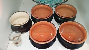ceramic: 1) Набор из 4 керамических горшочков для запекания. 2) Плюс 1 — 1