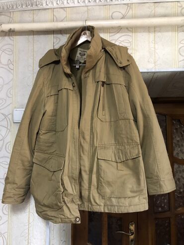 теплый пуховик на зиму: Куртка 7XL (EU 54), 8XL (EU 56), цвет - Коричневый