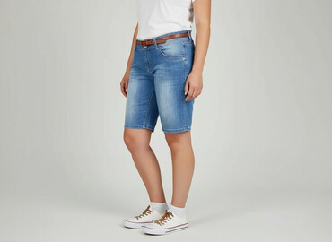 jeans lidl: Dromedar, Szorty damskie, rozmiar XL