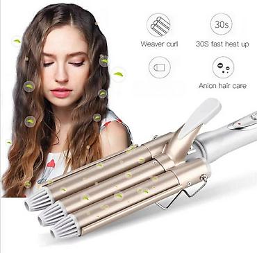 fly mc300: Trostruki figaro za uvijanje kose 💇‍♀️✨ Trostruki uvijač - figaro za — 1