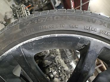 бу резина из европы: К5 Соната балон Комплект - Размер: 235/40 R19 летний буу хорошим — 2