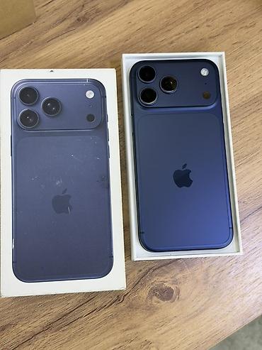 IPhone 17 Pro Max, Б/у, 512 ГБ, Синий, Коробка, 100 %