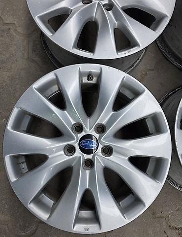 субару диск: Литые Диски R 17 Subaru, Комплект, отверстий - 5, Б/у — 2