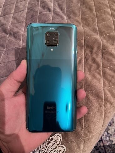 Xiaomi: Xiaomi Redmi Note 9 Pro, 64 GB, rəng - Yaşıl, 
 Sensor, Barmaq izi, Simsiz şarj