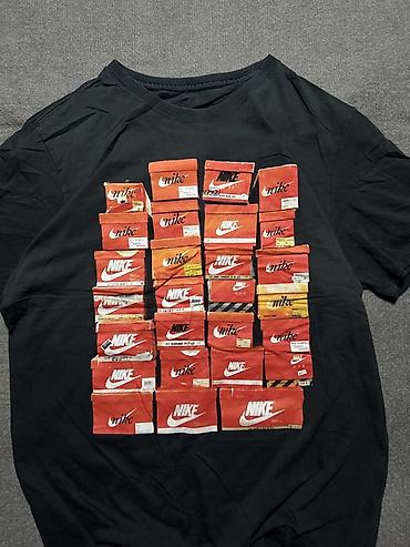 Futbolkalar: Futbolka, Nike, M, rəng - Qara — 2