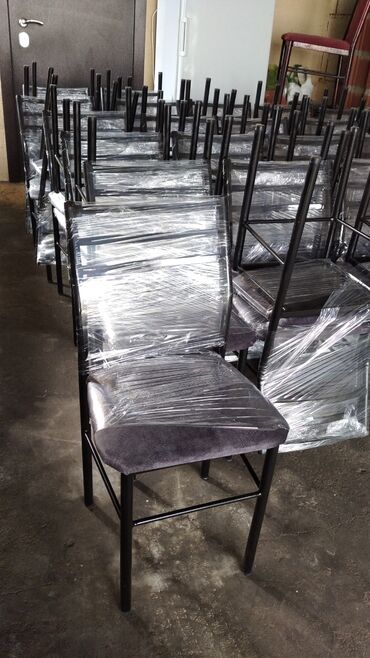 Стулья для кафе, ресторанов: Продаю стуля металлическая. Темир стулдар сатылат. Железные стуля — 4