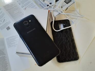 Samsung: Samsung Galaxy J6, 32 GB, rəng - Qara, Sənədlərlə, Zəmanət, Düyməli — 7