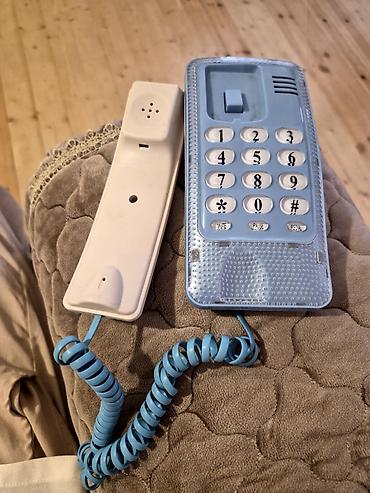 düymə maşını: Stasionar telefon Simli, İşlənmiş, Ödənişli çatdırılma, Rayonlara çatdırılma, Ünvandan götürmə — 1