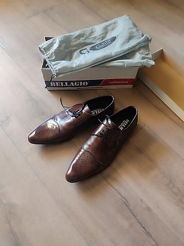 Ayaqqabılar: Bellagio Collezione klassik kişi ayaqqabıları - Model: Şnürlü, zərif — 1